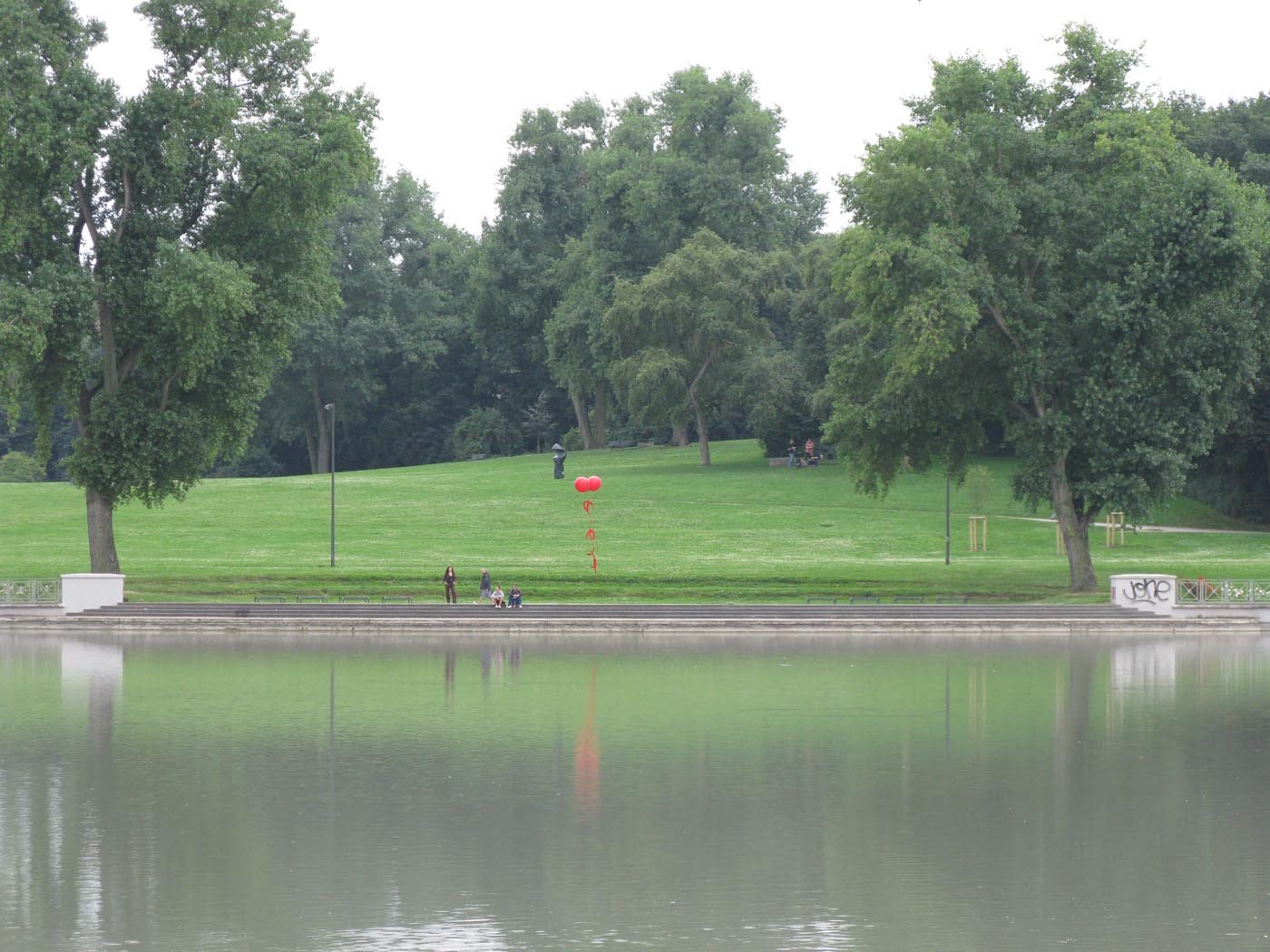 Installation Aachener Weiher, Köln 2008