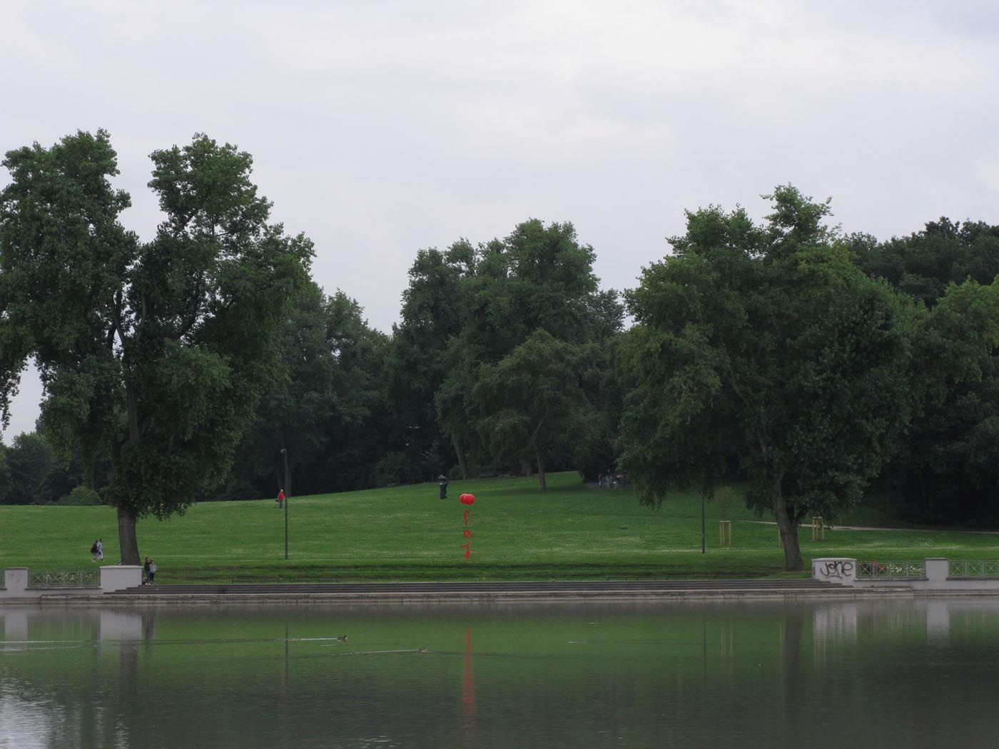 Installation Aachener Weiher, Köln 2008